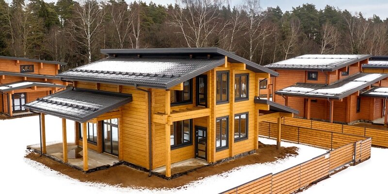 Строительство котельной в доме из клееного бруса