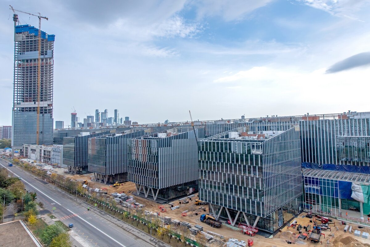 © stroi.mos.ru (Строительство Национального космического центра, октябрь 2023 г.)