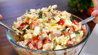 Все ищут такой салат! Он такой вкусный, что на столе не остается! Невероятно вкусно