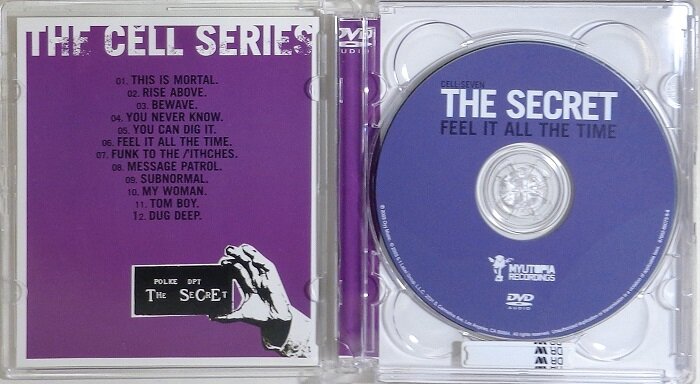 The Secret "Feel It All The Time - The Cell Series - Cell: Seven" DVD-Audio disc