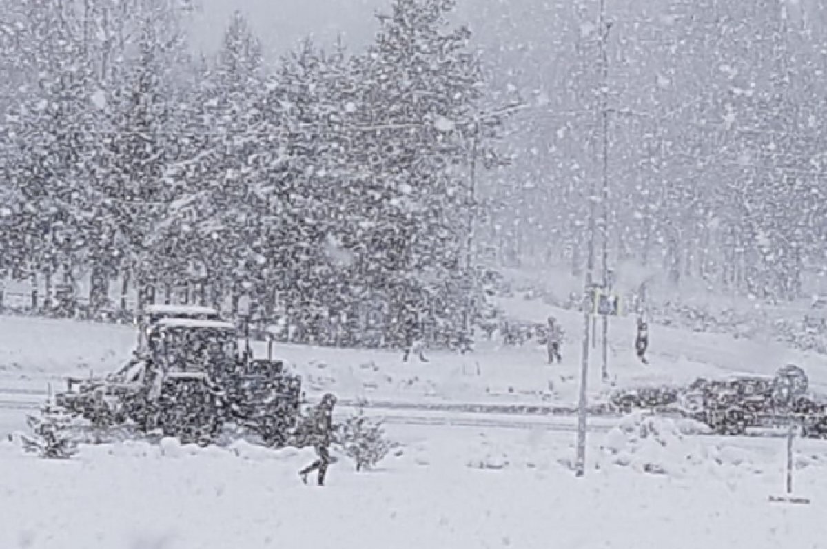    В Татарстане с утра сняли ограничение движения на трассах из-за снегопада
