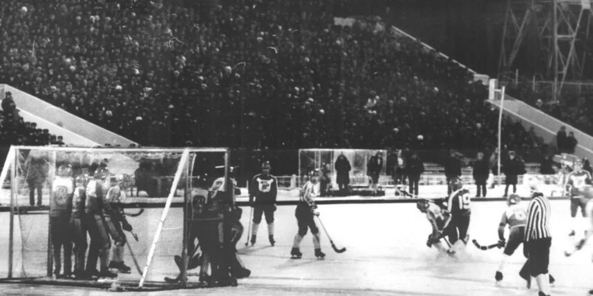    20 ноября 1982 года. Матч СКА – "Зоркий". До трагедии остаются считанные минуты.Фото предоставлено пресс-службой ХК "СКА-Нефтяник"