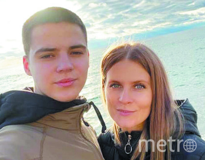    Елена с сыном.Личный архив Елены Шишко