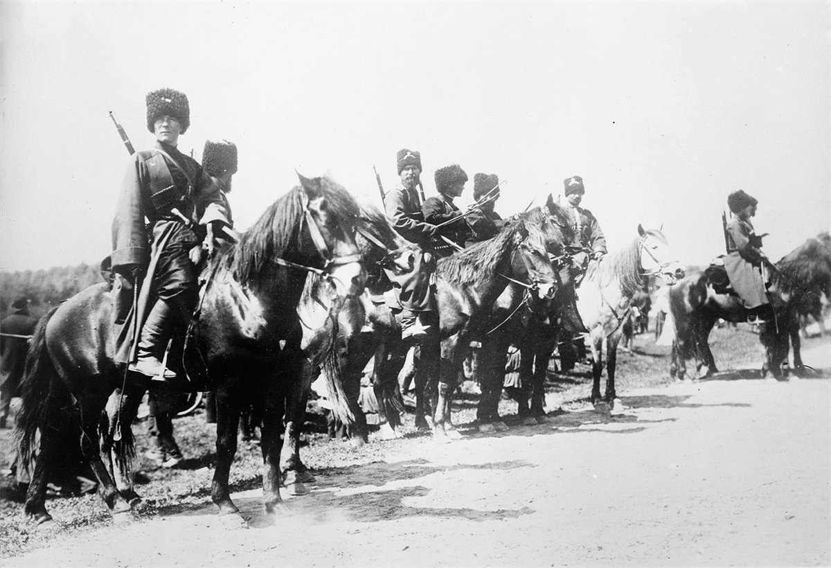 Кубанские казаки 1914
