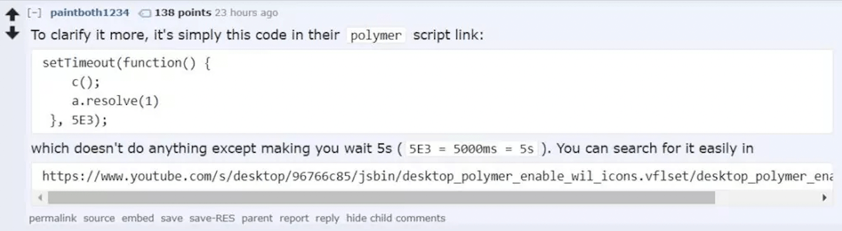    Такая находка ждала многих, кто решил проверить почему YouTube тормозит