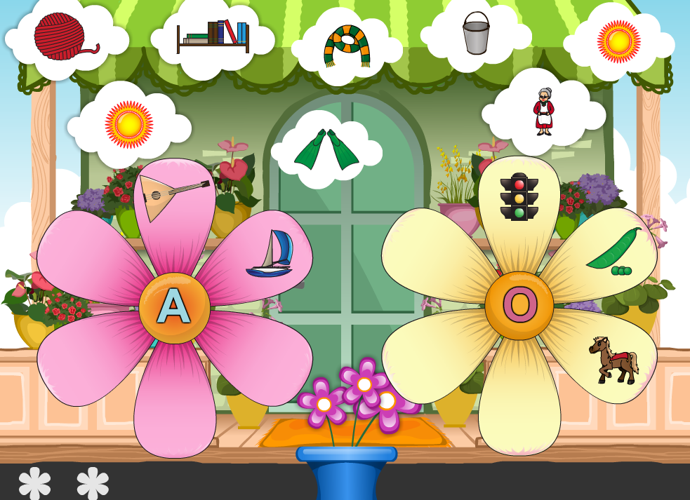 Игра «Цветочный базар»