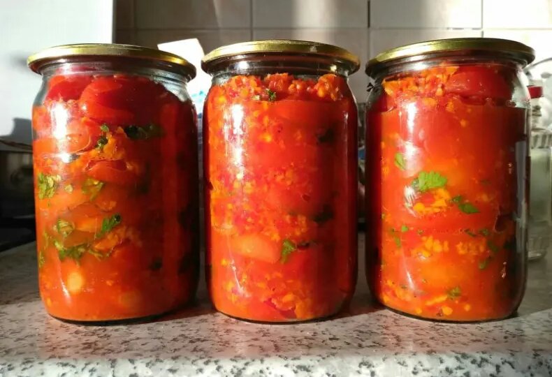 Необыкновенные помидоры по-корейски на зиму