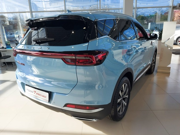 Chery Tiggo 7 Pro MAX имеет динамичный и элегантный дизайн