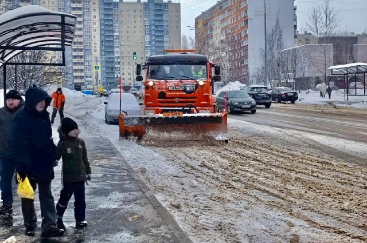    12 см снега выпало в Нижнем Новгороде за ночь