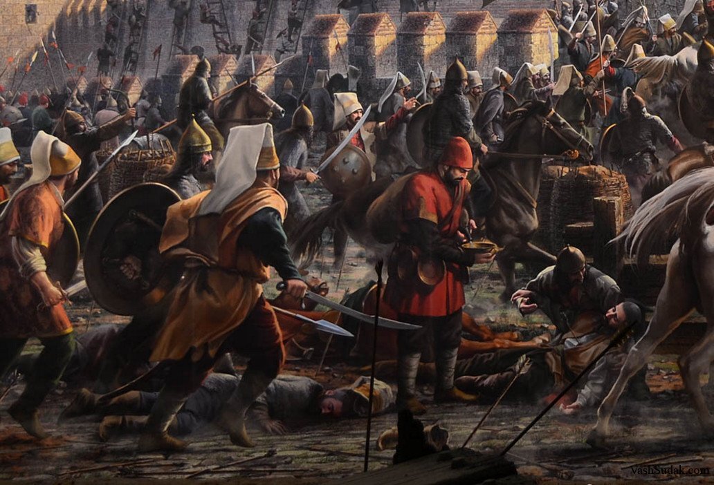 Падение Константинополя в 1453