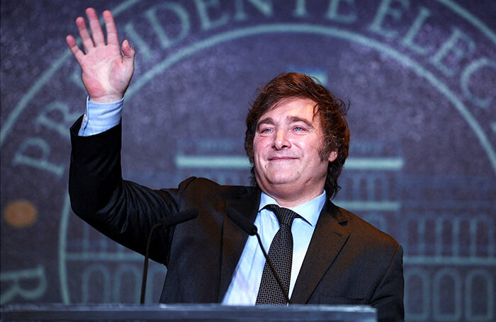    Хавьер Милей.Agustin Marcarian/Reuters