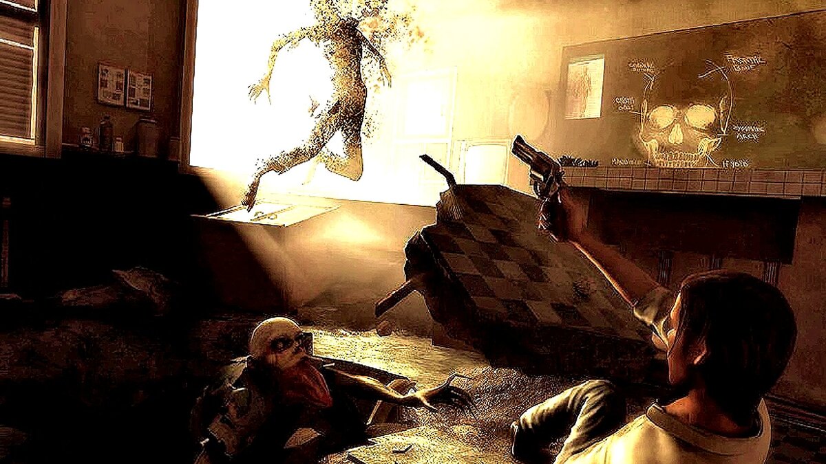 Плакат из игры ObsCure 