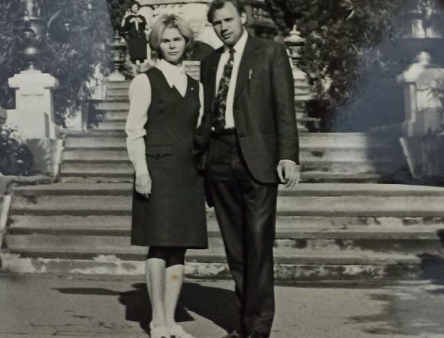    Юрий Малышев с женой Майей. Фото: Из личного архивa