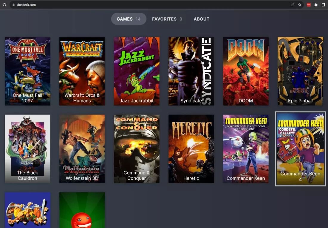 DOS_Deck позволяет запускать старые игры в браузере и на консоли Steam Deck  | OVERCLOCKERS.RU | Дзен