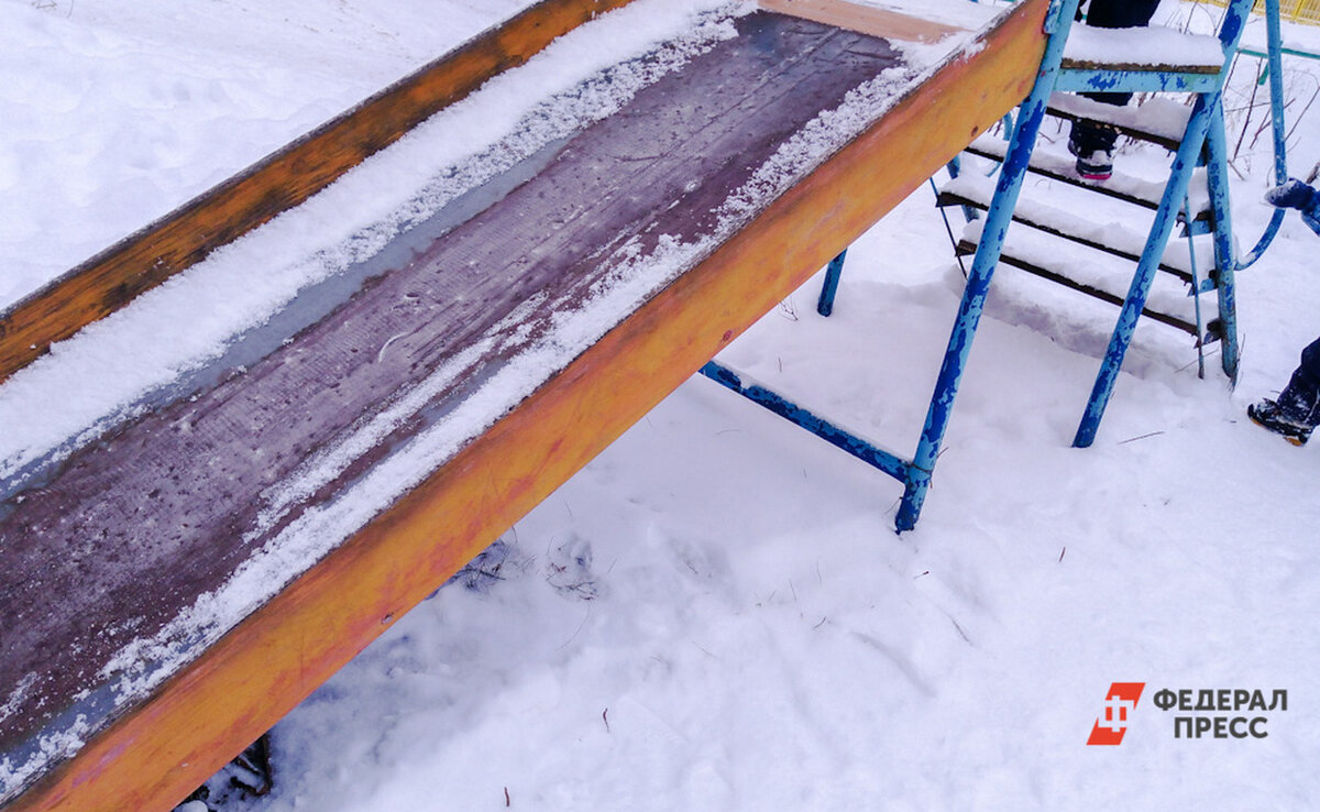 В парке «Березовая роща» планируется установить металлические горки.  Фото: Фото: ФедералПресс / Елена Майорова