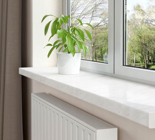 Замена ПВХ-подоконника в Всеволожске