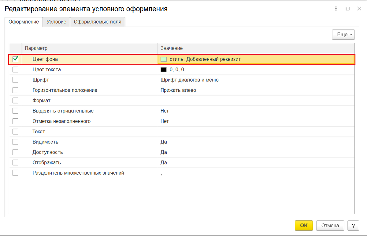 Условное оформление справочников и журналов документов в 1С: ERP | ПРО 1С  by Julia | Дзен