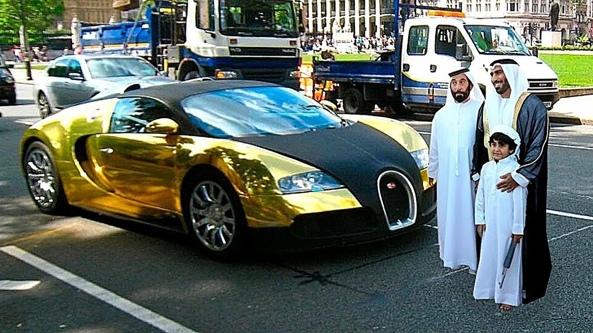 Бугатти Вейрон шейха