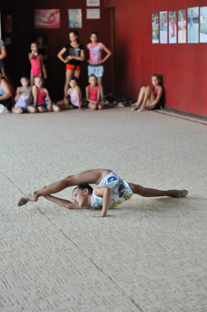 Это были мои первые соревнования