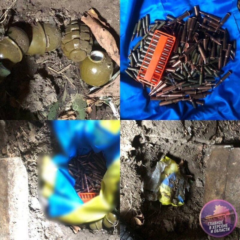    Мариупольская канализация и Porsche Cayenne под Калининградом: обнаружены очередные замаскированные оружейные схроны