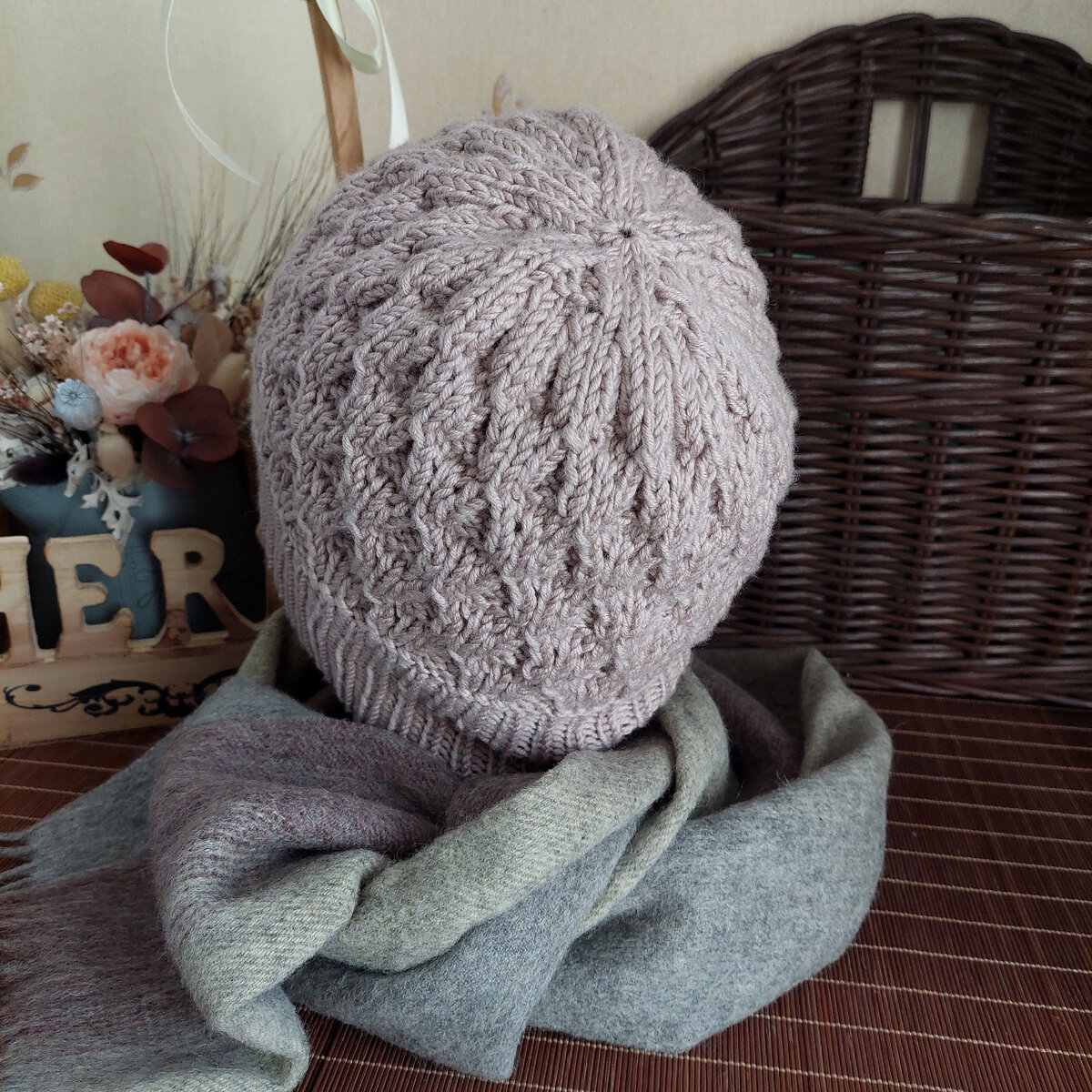 Макушка шапочки.