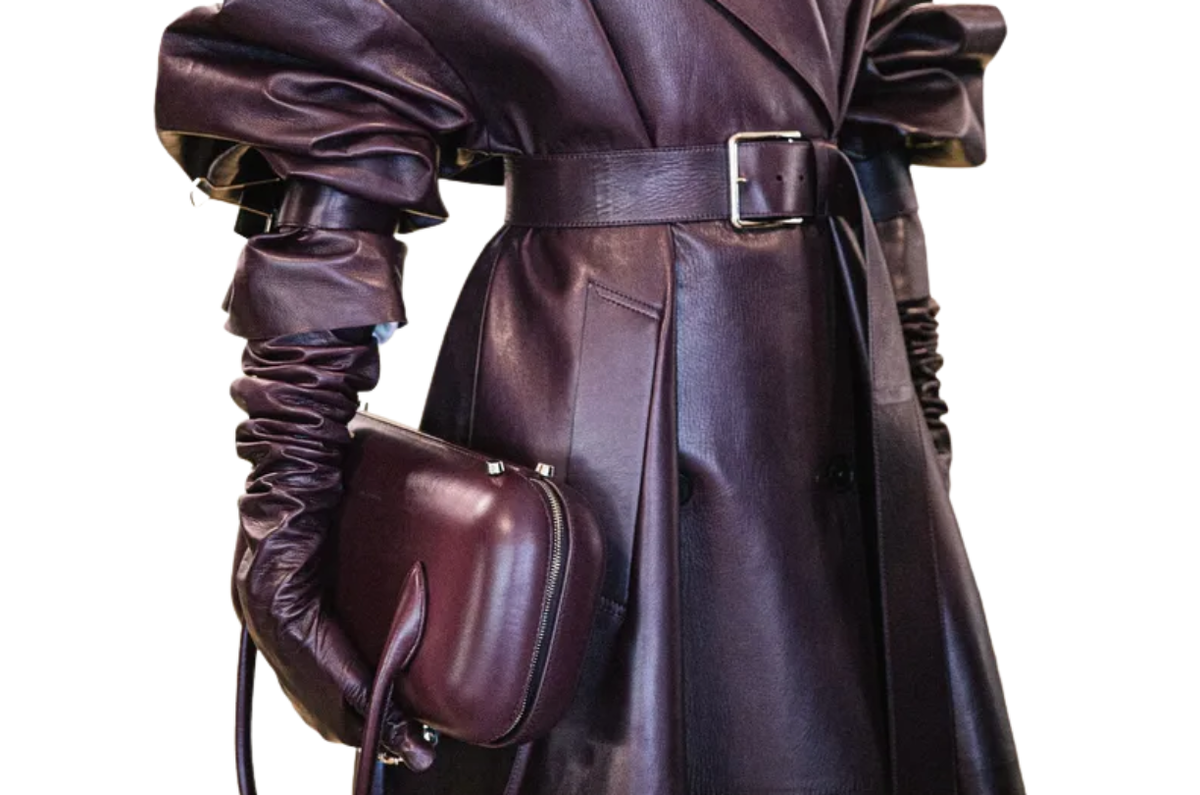 Кожаные перчатки. Alexander McQueen. Сезон 2023-2024