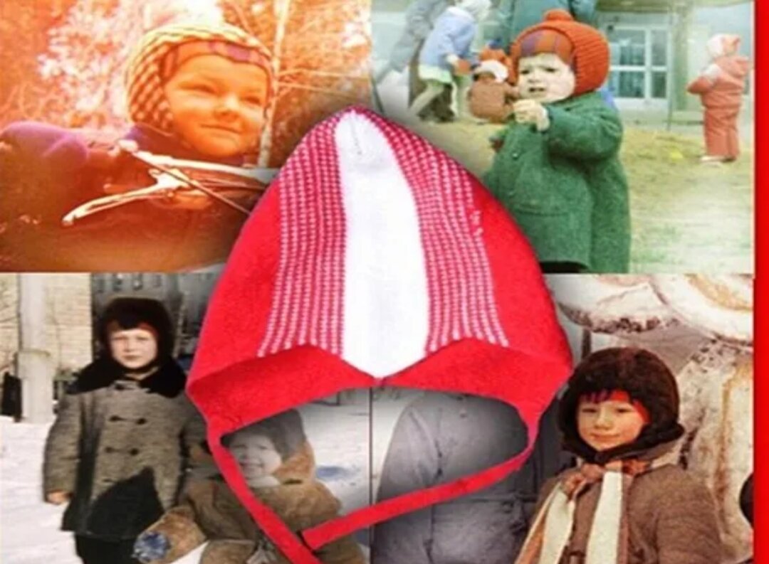 Детские шапки 80 х годов фото Шапка из гагачьего пуха, цигейковая шуба и другое из детской моды СССР ЯжМамАня 