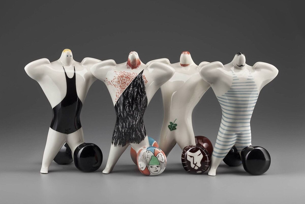 Любомир Томашевский. Атлеты (Силачи). 1959–1960. Институт промышленного дизайна. Фото: © Пётр Лижье. Источник: culture.pl