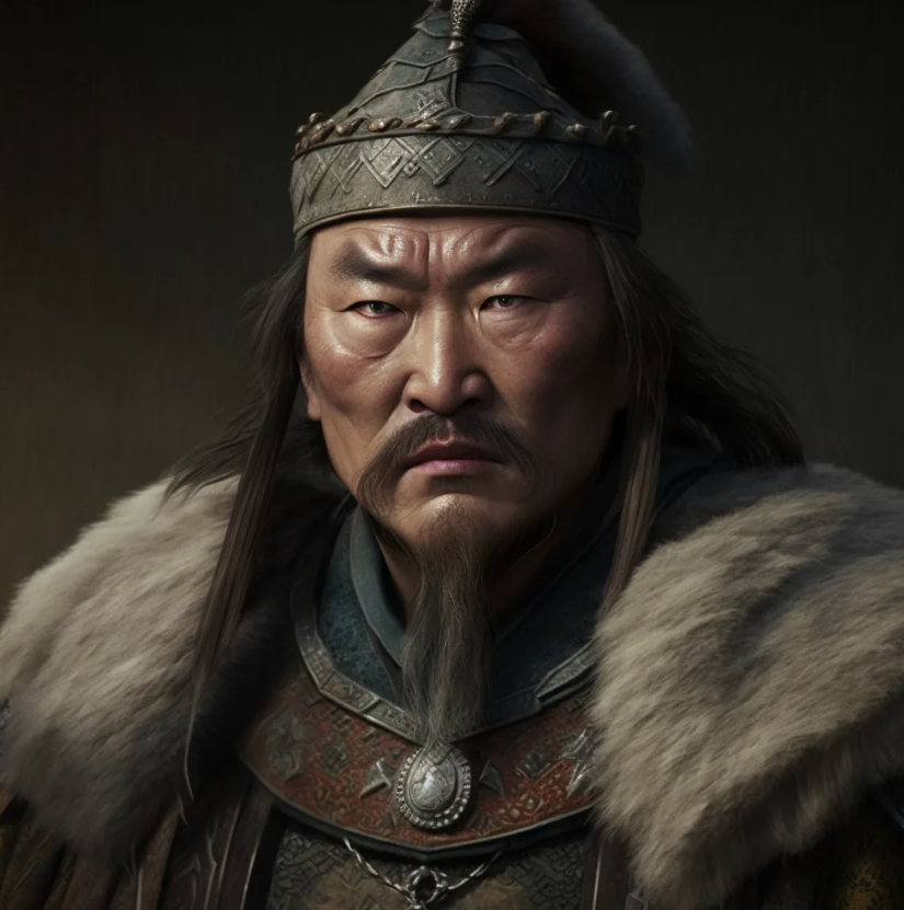 Темуджин монгольский Хан. Сын чингисхана унаследовавший титул великого хана