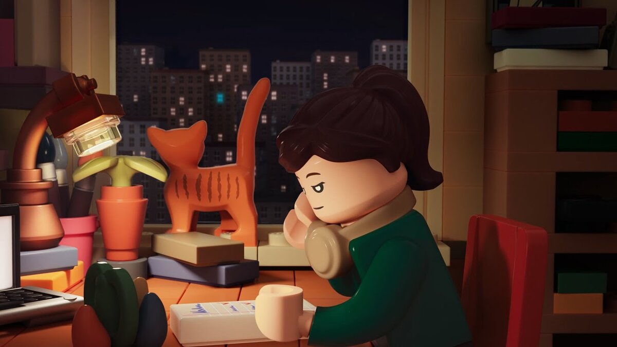 Lofi Girl изменение к выходу новых частей LEGO