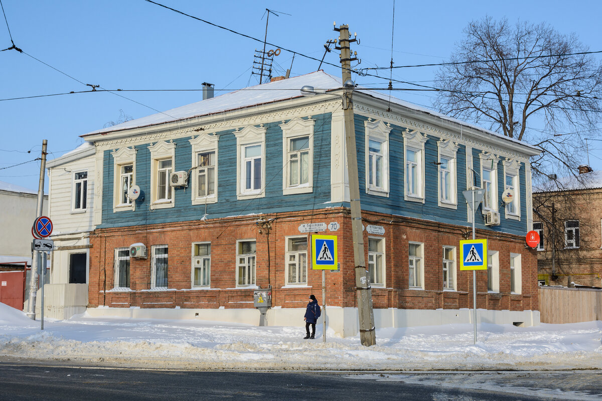 Чапаевская, 46 /  Пионерская улица, 70 - первое фото 11 января 2021 года