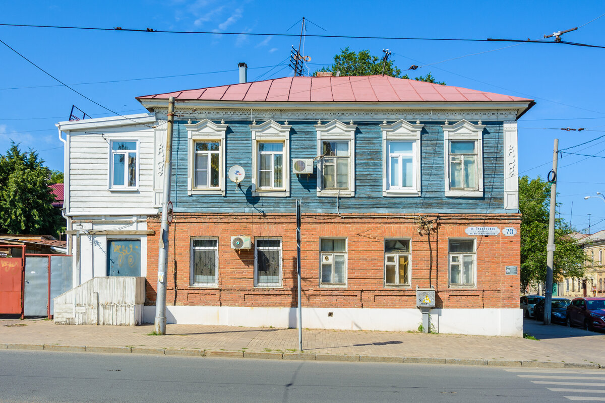 Чапаевская, 46 /  Пионерская улица, 70 - вид с улицы Пионерской