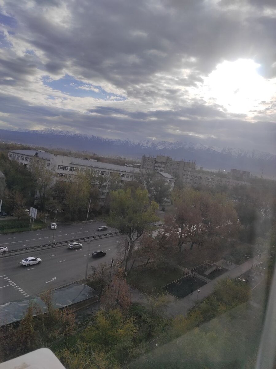 Вид из посуточной квартиры