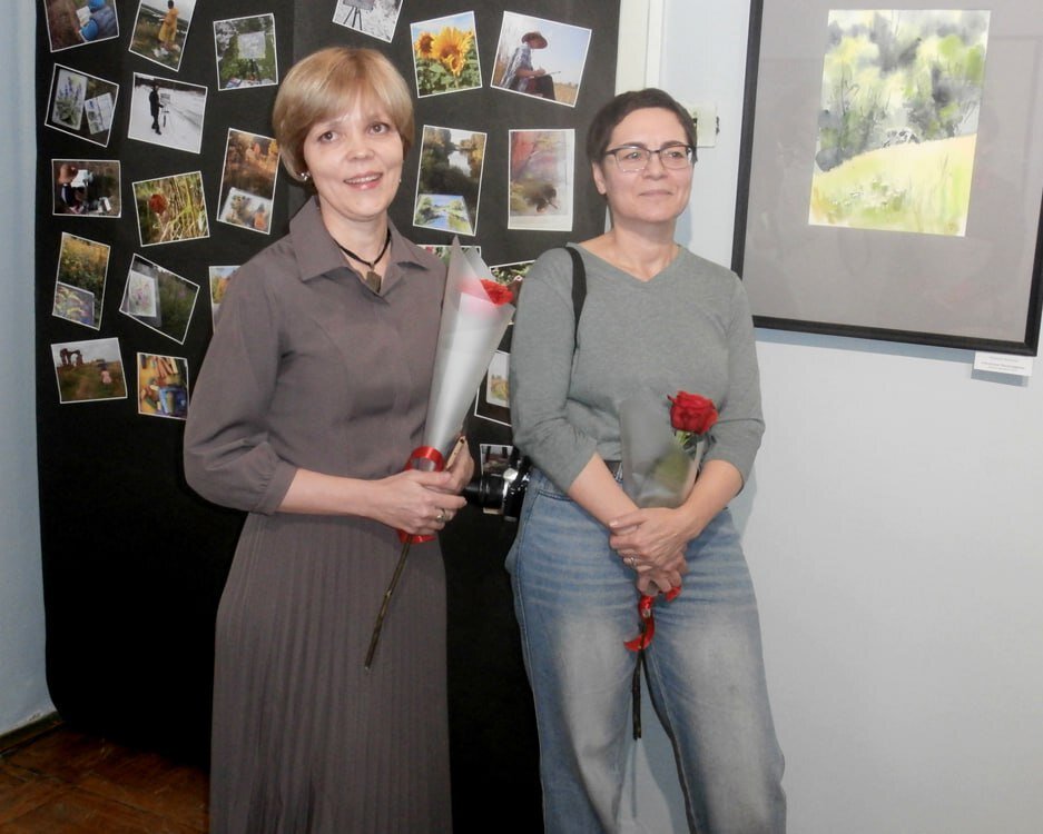 Алла Белоусова и Ксения Фокина