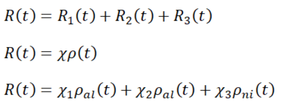 Формула общего сопротивления пропорционально удельному сопротивлению