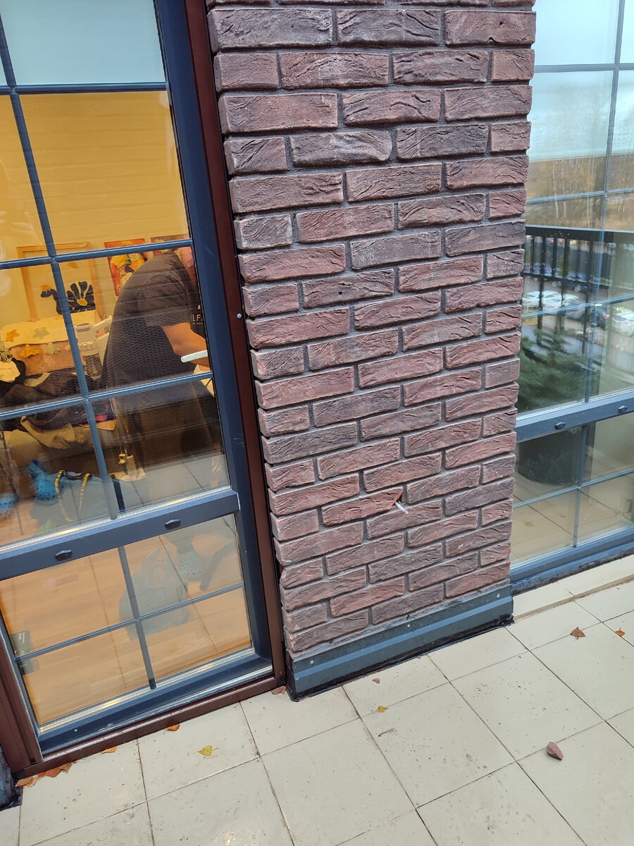 Декоративная фасадная стена