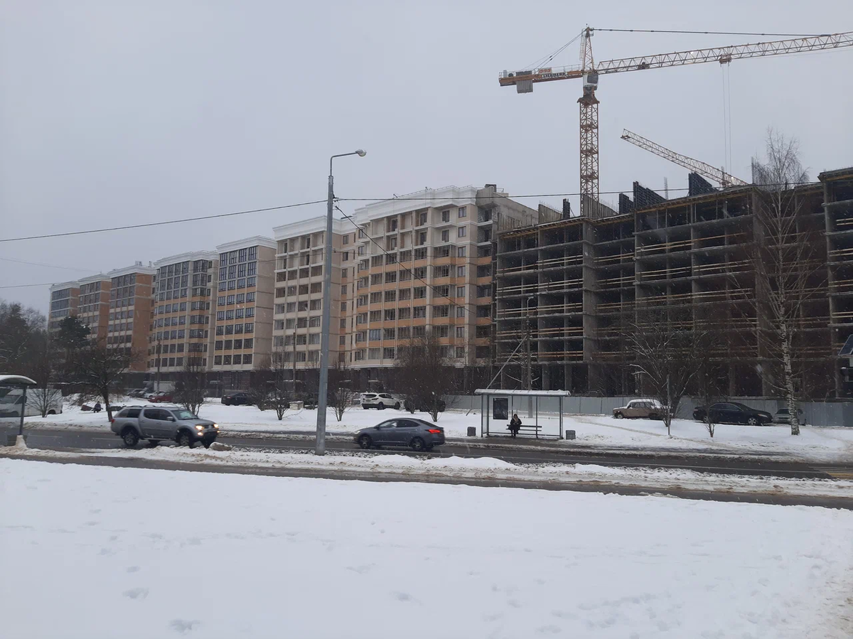 Жилой комплекс на западе СПб