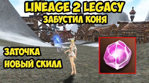 Забустил коня в Lineage 2 Legacy.