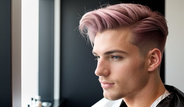 Мужское мелирование