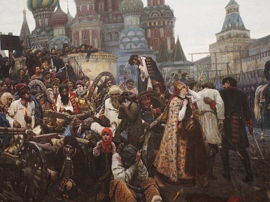 Одна из экспозиций Третьяковки