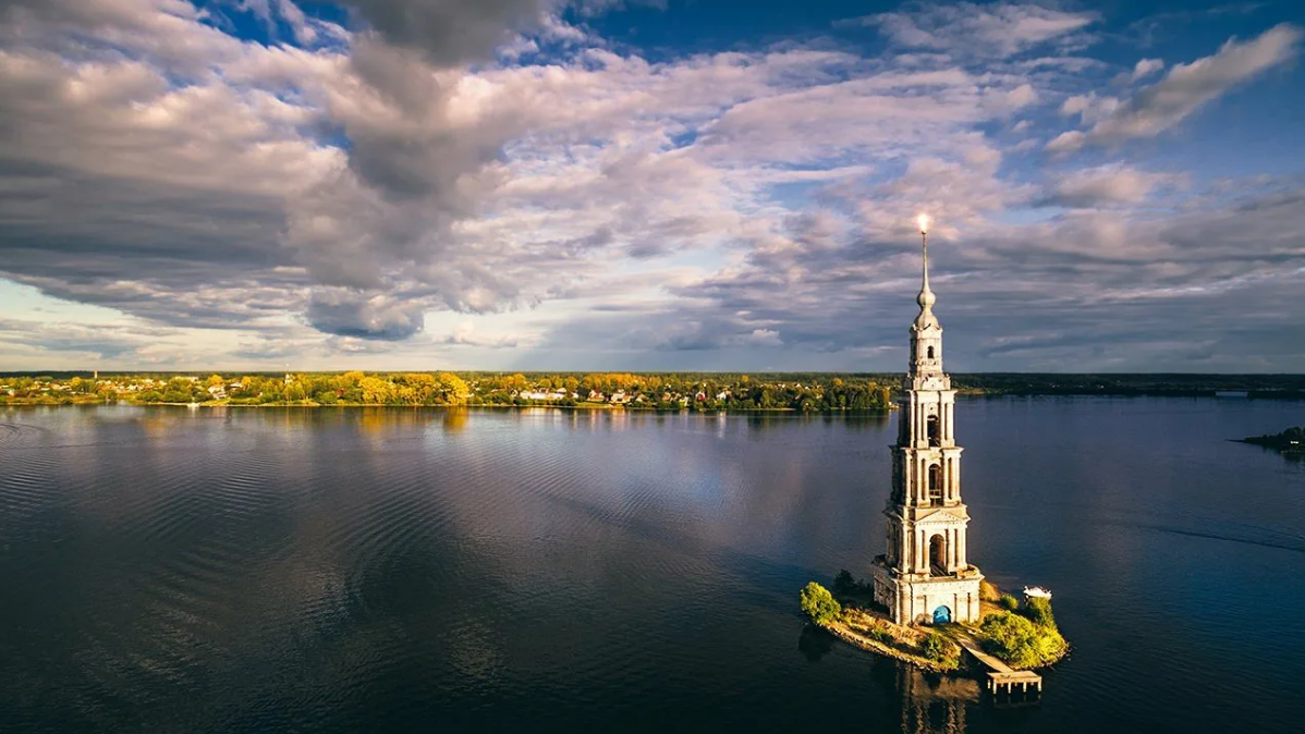 Калязинская колокольня Калязин