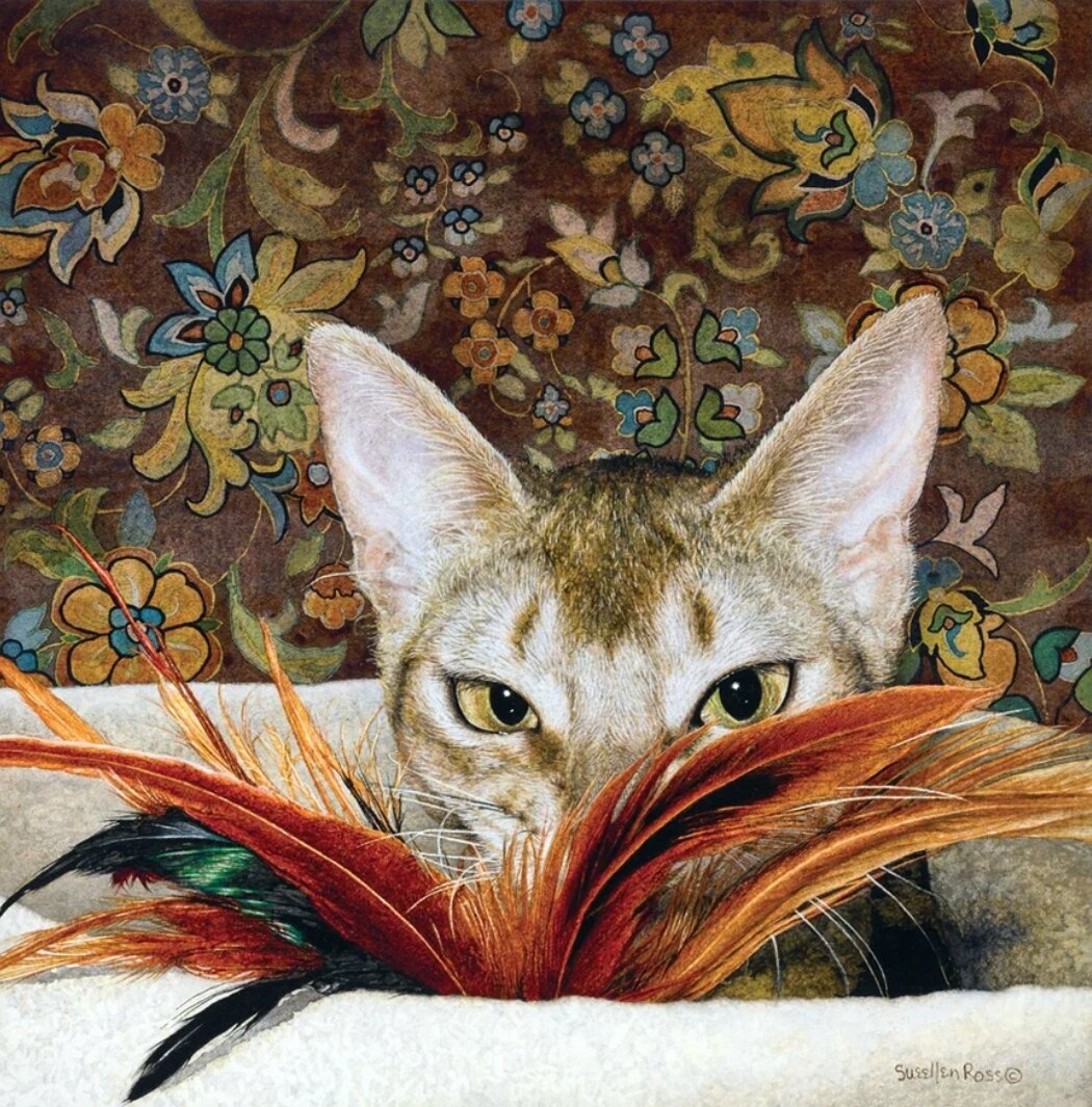 Кокетка. Художница Сьюэллен Росс