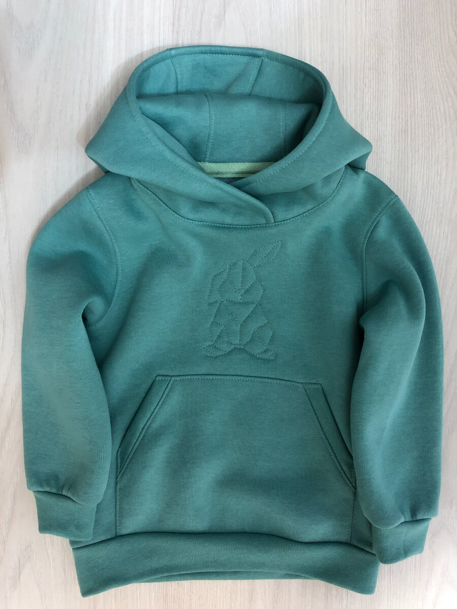 Фото из моего архива, детская толстовка из фуоера с начесом