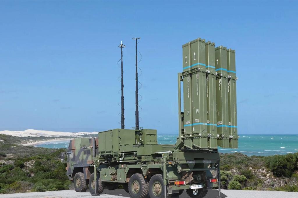 ЗРК Iris T-SLM. Фото взято из открытого доступа в Интернете