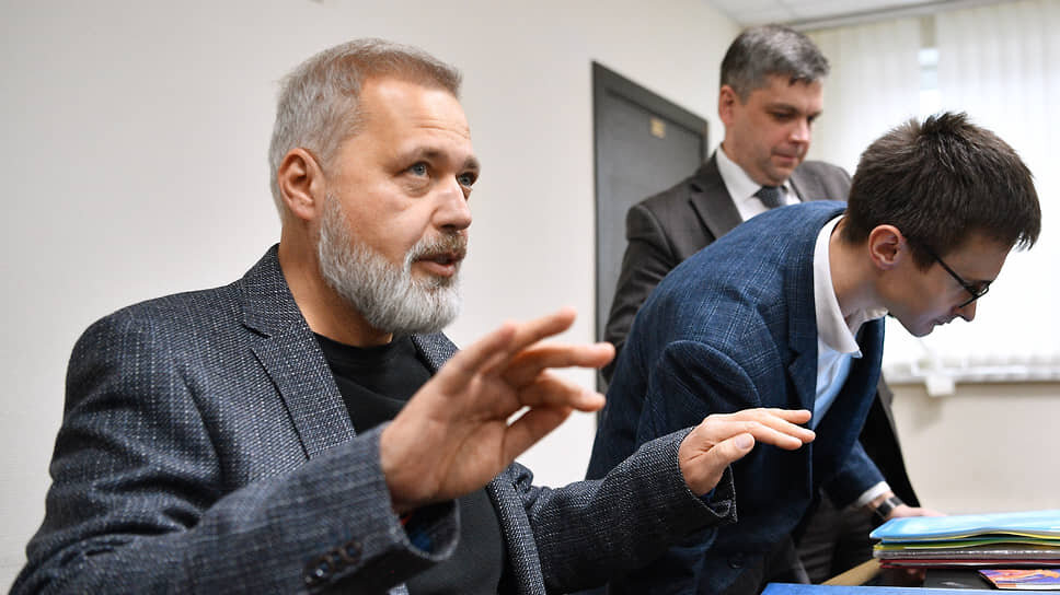 Фото: Игорь Иванко / Коммерсантъ📷Ссылки иностранного агента Дмитрия Муратова на русскую классику не произвели впечатления на Замоскворецкий суд