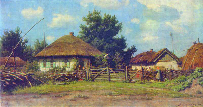 «Курень казачий», автор - Борис Щербаков, 1974 год. 