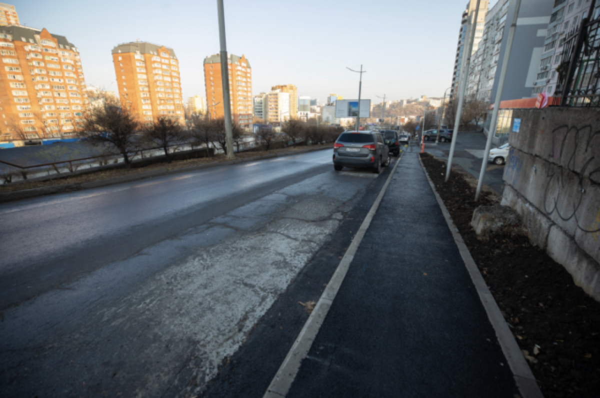    Во Владивостоке ведётся приёмка дорожных работ