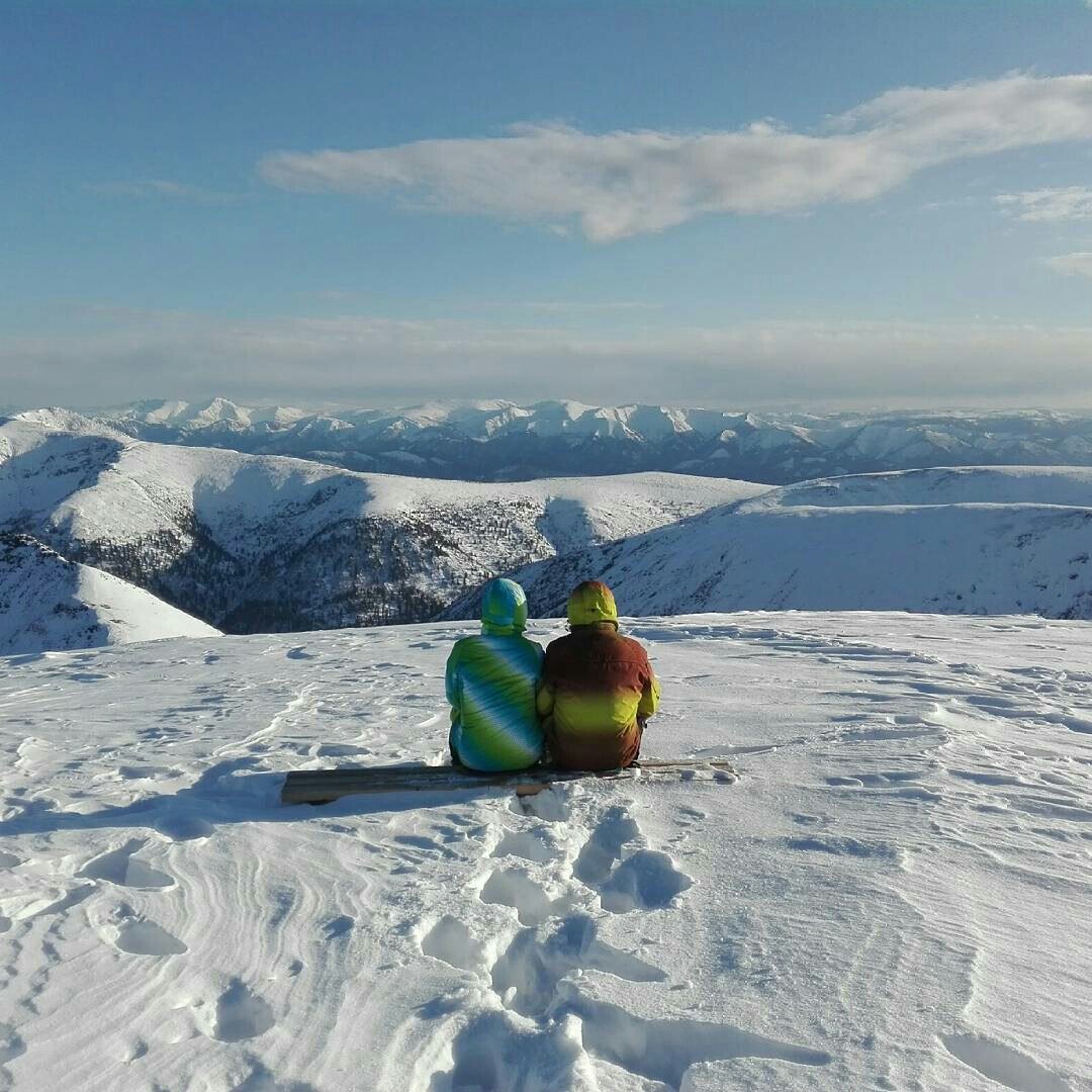 Пик Черского. Хребет Хамар-Дабан. Октябрь. 