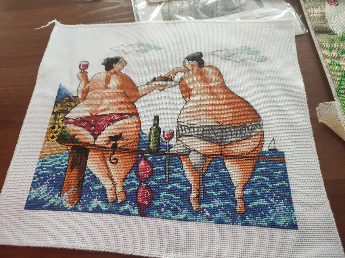 Тот самый сюжет. Отшив участницы рукодельной встречи 