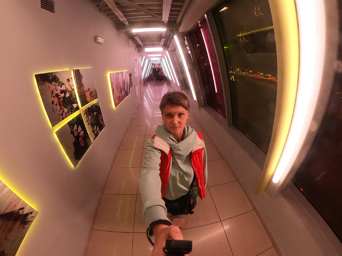 Вход на колесо из торгового центра